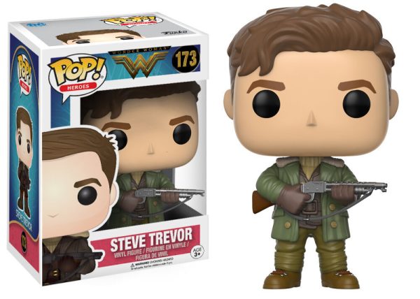 Funko Pop! DC Heroes Wonder Woman #173 Steve Trevor Vinyl Figure