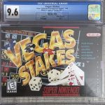 VEGAS STAKES Nintendo SNES 1998 SEALED CGC Universal Grade 9.6 Seal Grade A++