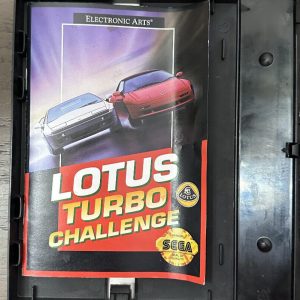 Lotus Turbo Challenge (SEGA Genesis, 1992) Cib Complete w/ Manual TESTED