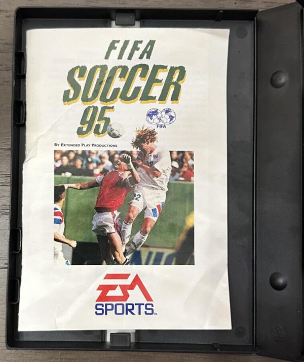 FIFA 95 Sega Genesis Complete w/ Manual CIB Ships Fast