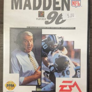 Madden NFL 96 (Sega Genesis, 1996) No Manual Excellent Shape