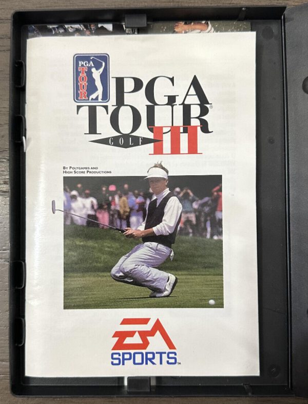 PGA Tour Golf III (Sega Genesis, 1994) CIB TESTED