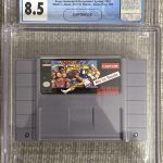 Not For Resale NFR Street Fighter II Turbo Demo Super Nintendo SNES CGC 8.5 RARE