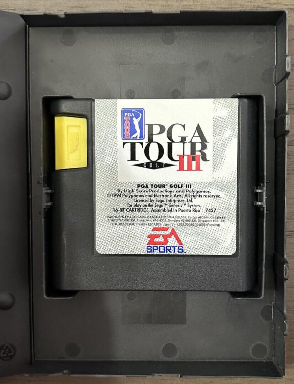 PGA Tour Golf III (Sega Genesis, 1994) CIB TESTED