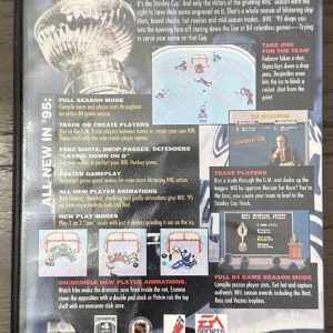 NHL 95 (Sega Genesis, 1994) w/ Case No Manual Fast Shipping!