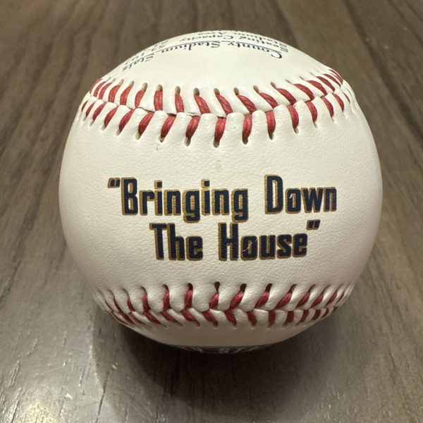 Milwaukee County Stadium Commemorative Rawlings Baseball 1953-1999 NICE!