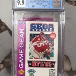 NFL 95 Sega Game Gear Brand New & Factory Sealed CGC Graded 9.9 Seal A+