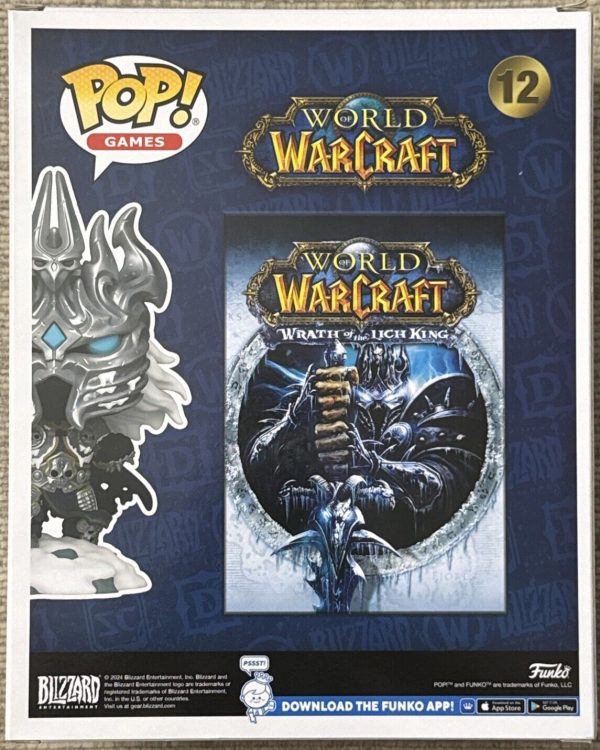 Funko POP! The Lich King World Of Warcraft GameStop Exclusive | 12