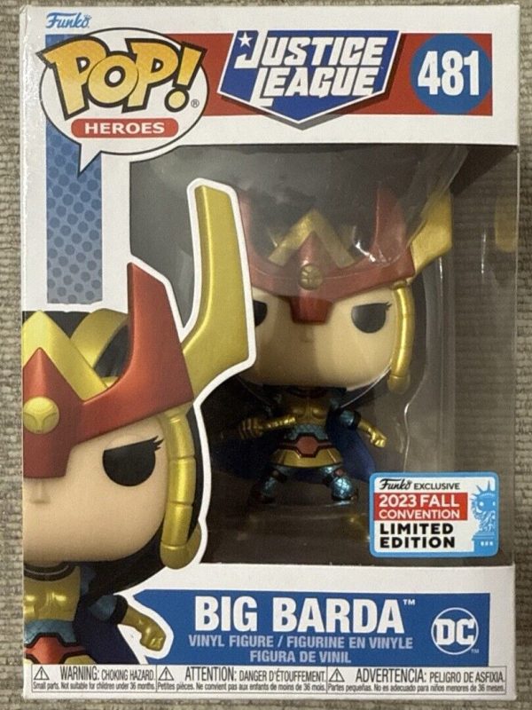 Funko Pop! Vinyl: DC Universe Big Barda 2023 New York Comic Convention New