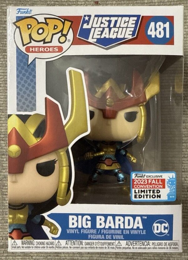 Funko Pop! Vinyl: DC Universe Big Barda 2023 New York Comic Convention New