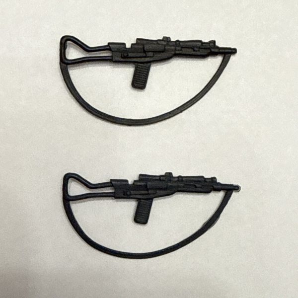 Vintage Star Wars AT-AT Driver Rifle Lot Of 2 Accessories Weapons 1980 HK Kenner