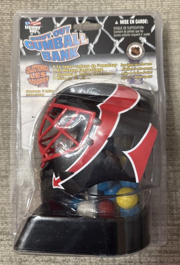 NJ Devils Shut Out Gumball Bank NHL Toy Collectors Item