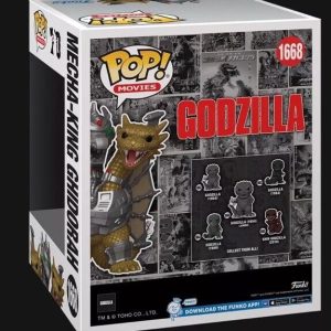 Funko Pop! Super: Godzilla Mecha-King Ghidorah #1668 NEW