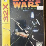 Star Wars Arcade Sega Genesis 32X CIB Near Mint Condition with Protector Case