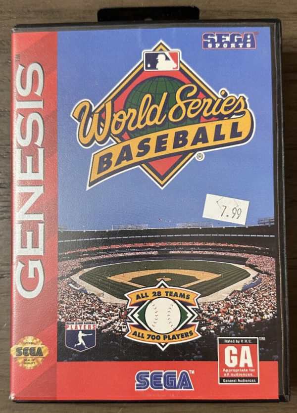 World Series Baseball (Sega Genesis, 1994) CIB