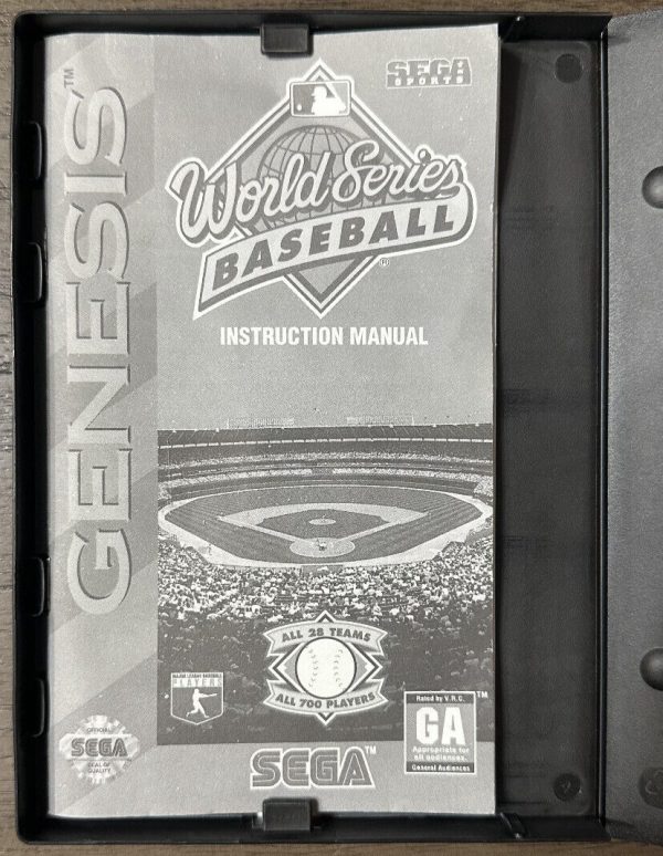 World Series Baseball (Sega Genesis, 1994) CIB