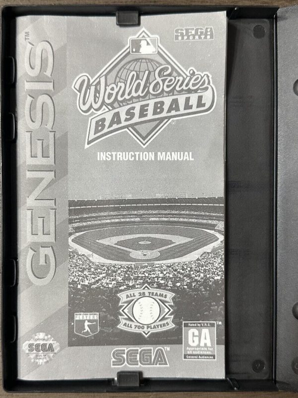 World Series Baseball (Sega Genesis, 1994) CIB