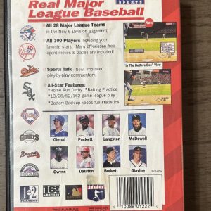 World Series Baseball (Sega Genesis, 1994) CIB