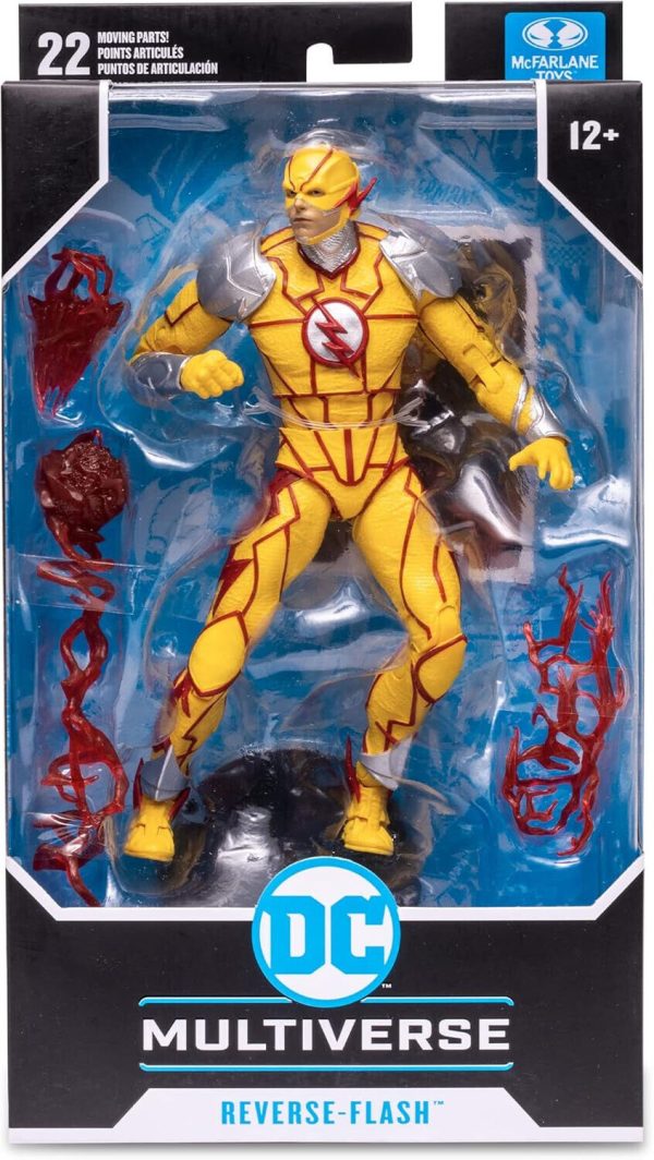 McFarlane Toys DC Gaming Reverse Flash 7" Action Figure with Accessories