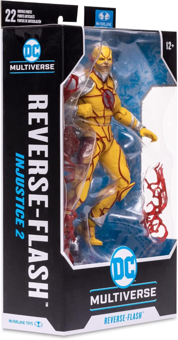 McFarlane Toys DC Gaming Reverse Flash 7" Action Figure with Accessories