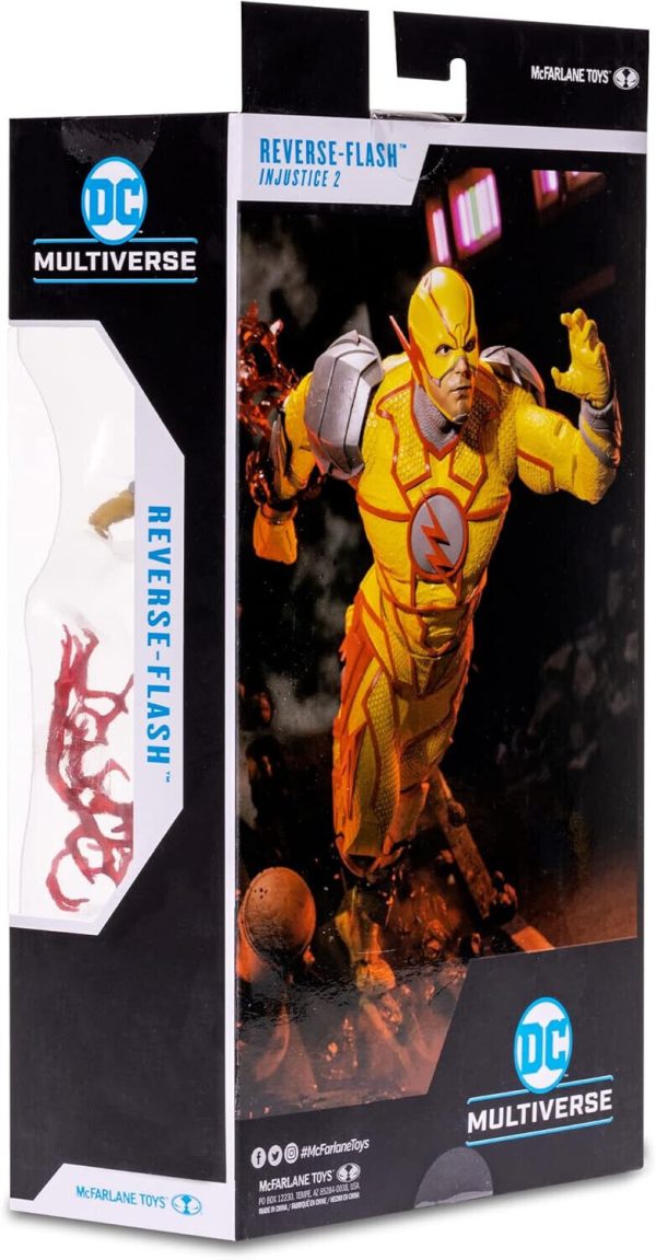 McFarlane Toys DC Gaming Reverse Flash 7" Action Figure with Accessories