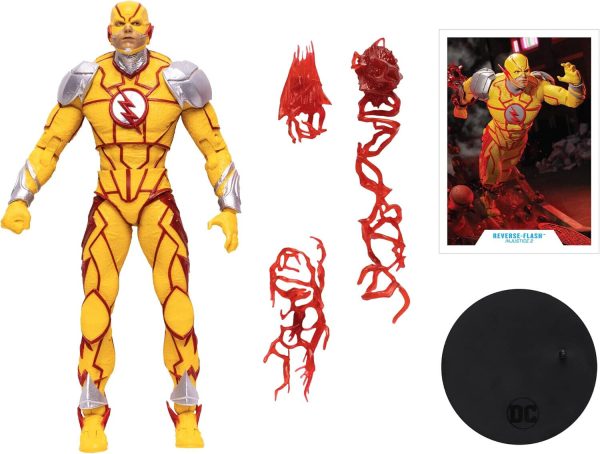 McFarlane Toys DC Gaming Reverse Flash 7" Action Figure with Accessories