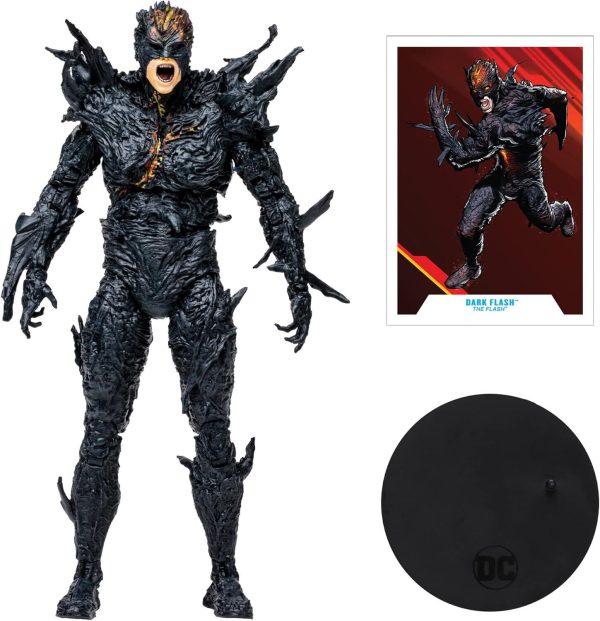 DC MULTIVERSE Mcfarlane 7" Dark Flash 22 Moving Parts New