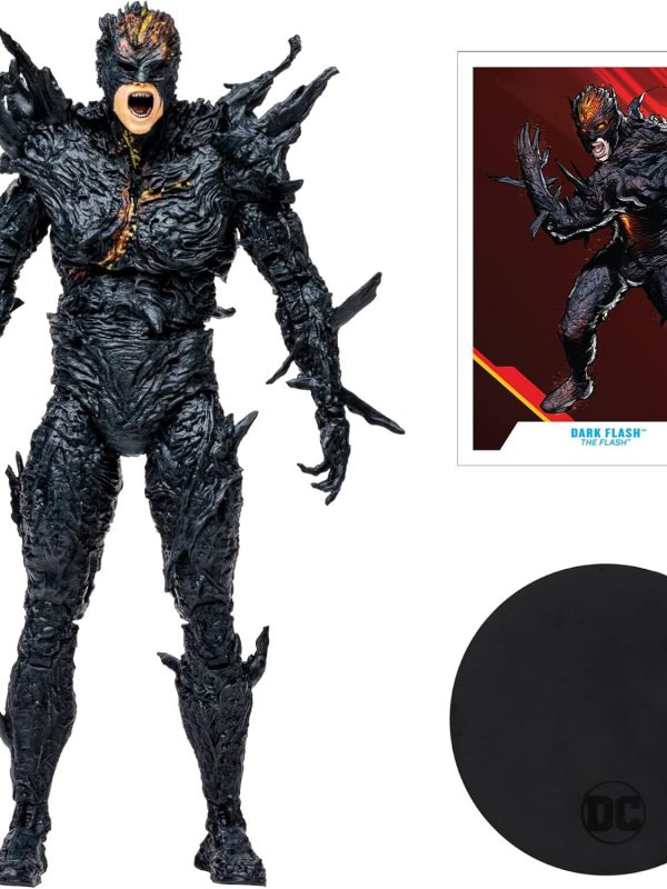 DC MULTIVERSE Mcfarlane 7" Dark Flash 22 Moving Parts New