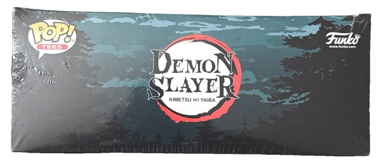 Funko Pop! Rui #1307 GITD - Demon Slayer Pop & Tee Bundle Size S Gamestop NEW