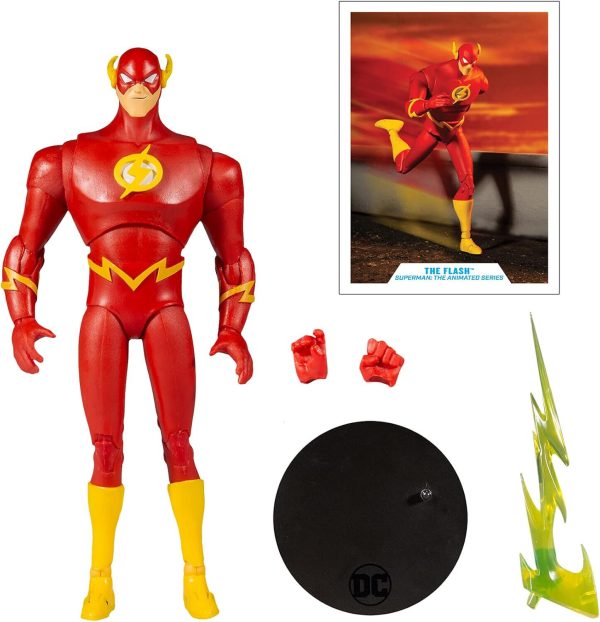 NEW DC Multiverse THE FLASH Superman: The Animated Series Figure w/Accessories