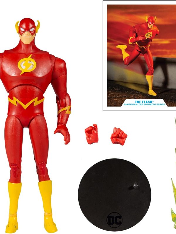 NEW DC Multiverse THE FLASH Superman: The Animated Series Figure w/Accessories