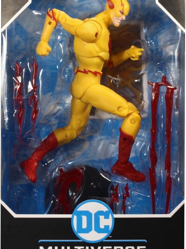 McFarlane Toys Multiverse Reverse Flash 7" Action Figure - Multicolor