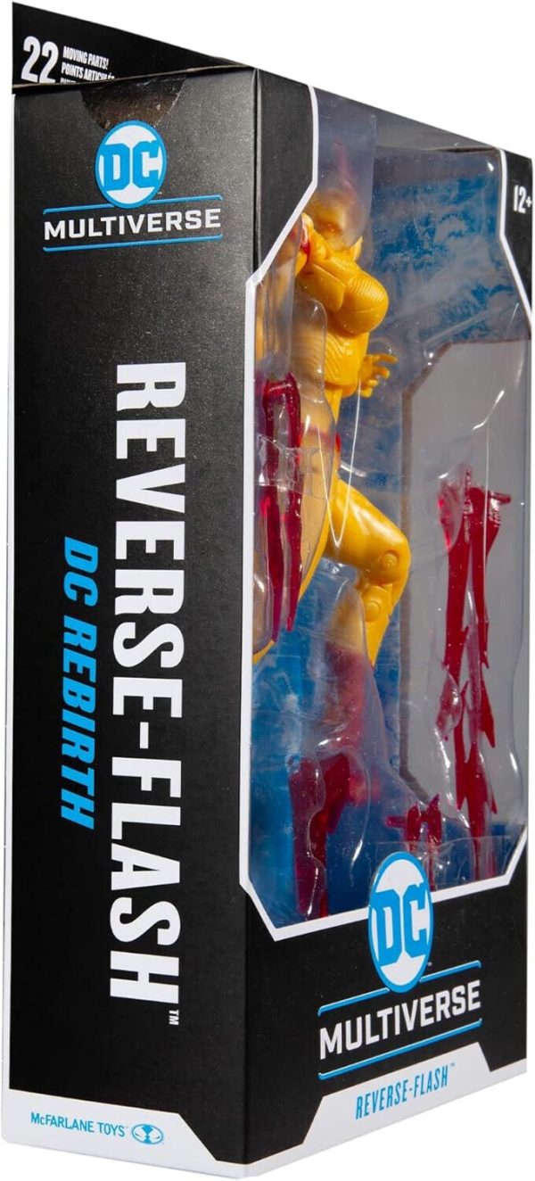 McFarlane Toys Multiverse Reverse Flash 7" Action Figure - Multicolor