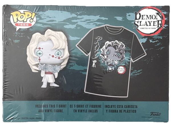 Funko Pop! Rui #1307 GITD - Demon Slayer Pop & Tee Bundle Size S Gamestop NEW