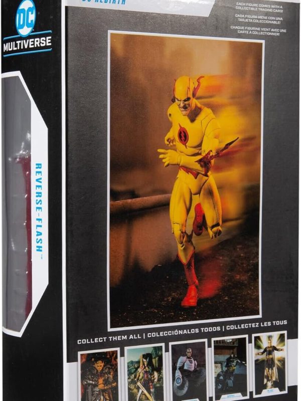 McFarlane Toys Multiverse Reverse Flash 7" Action Figure - Multicolor