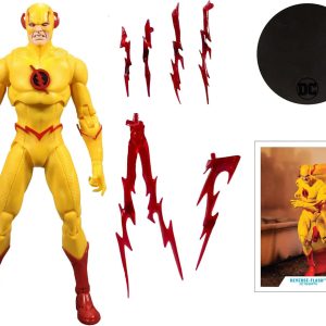 McFarlane Toys Multiverse Reverse Flash 7" Action Figure - Multicolor