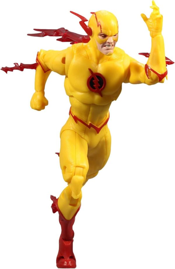 McFarlane Toys Multiverse Reverse Flash 7" Action Figure - Multicolor