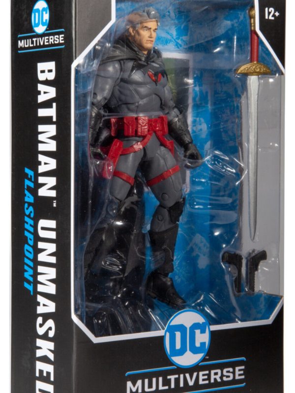 McFarlane Toys - DC Multiverse - Batman Unmasked- Flashpoint Thomas Wayne