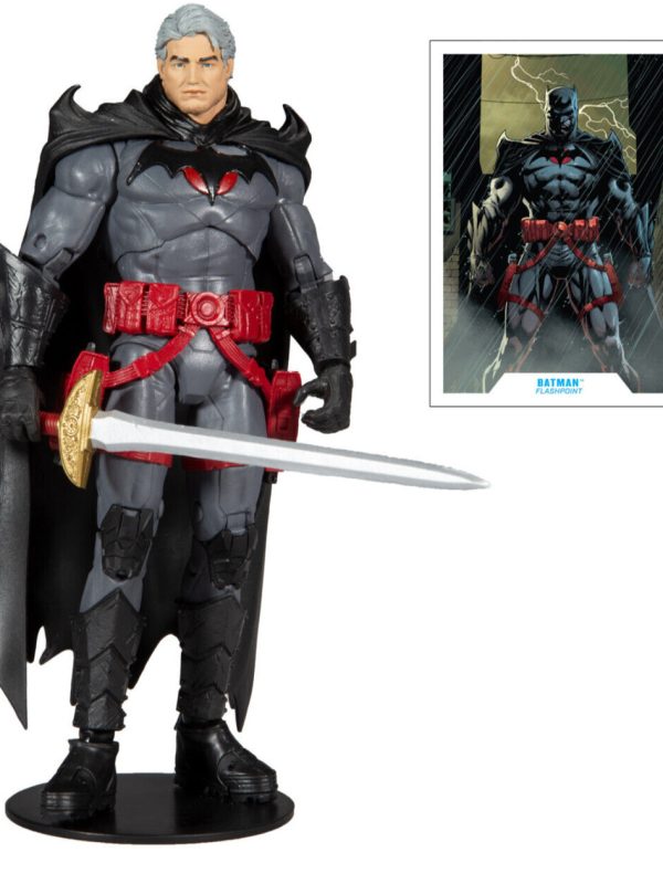 McFarlane Toys - DC Multiverse - Batman Unmasked- Flashpoint Thomas Wayne