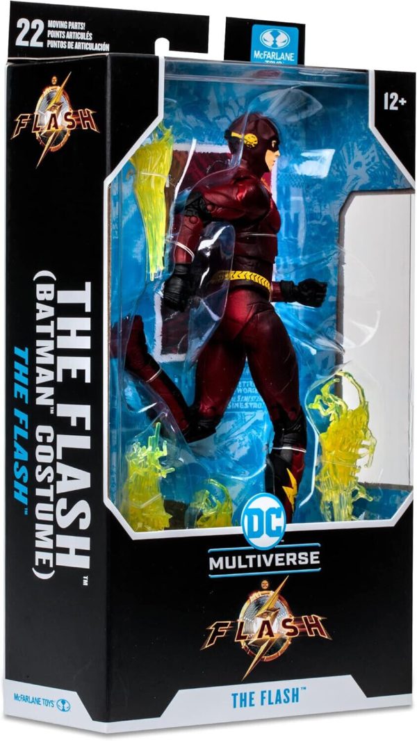 McFarlane DC Multiverse THE FLASH - BATMAN COSTUME FLASH MOVIE 7" Action Figure