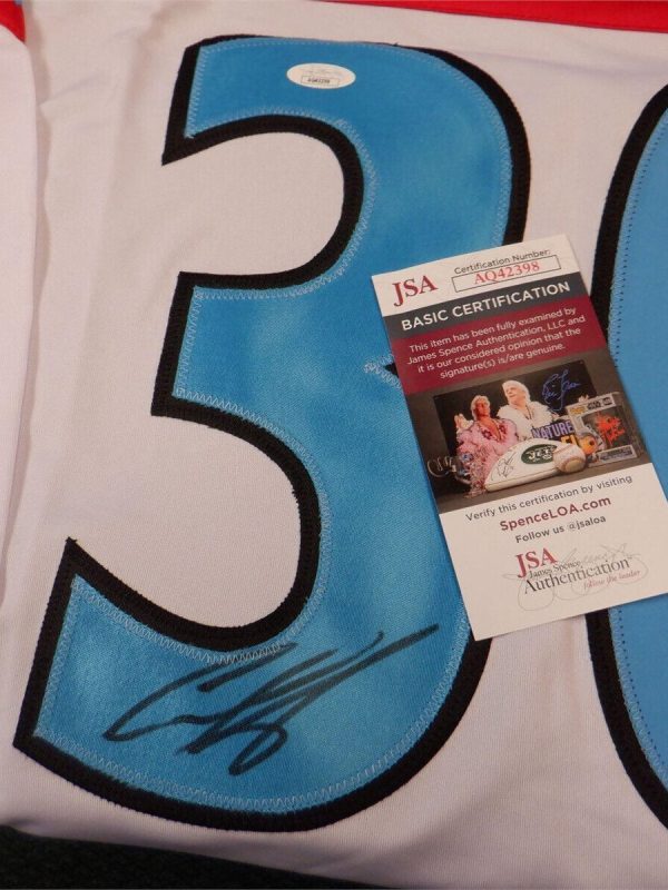 Ilya Sorokin autographed signed jersey autographed New York Islanders JSA COA