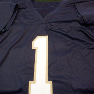Lou Holtz "Coach Holtz" Signed Autographed #1 Notre Dame Jersey JSA COA