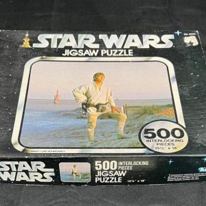 Vintage Kenner 1977 Star Wars 500 Piece Luke Skywalker Jigsaw Puzzle - Complete