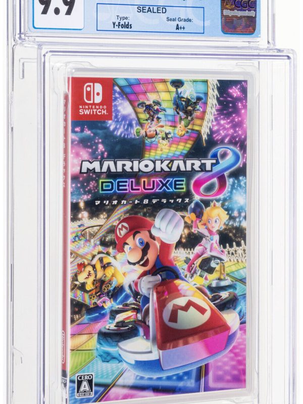 Mario Kart 8 Deluxe - CGC 9.9 A++ Sealed, Switch Nintendo 2017 JAPANESE RARE
