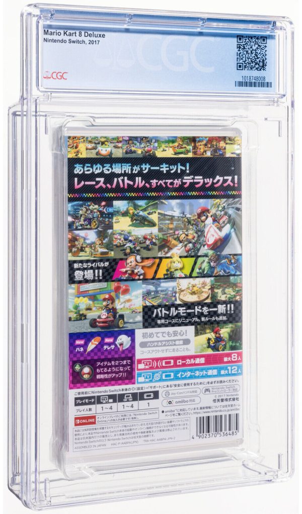 Mario Kart 8 Deluxe - CGC 9.9 A++ Sealed, Switch Nintendo 2017 JAPANESE RARE