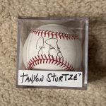 TANYON STURTZE SIGNED AUTOGRAPHED OML BASEBALL!