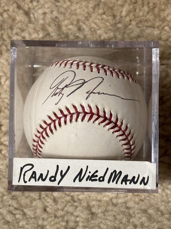 RANDY NIEMANN SIGNED AUTOGRAPHED BASEBALL