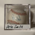 Pete Smith Autographed Signed Official MLB Baseball Boston Red Sox