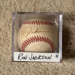 Ron Jackson Autographed AL Baseball