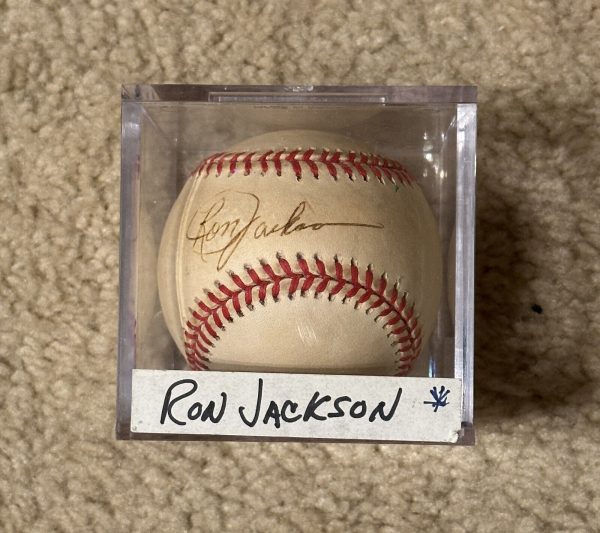 Ron Jackson Autographed AL Baseball